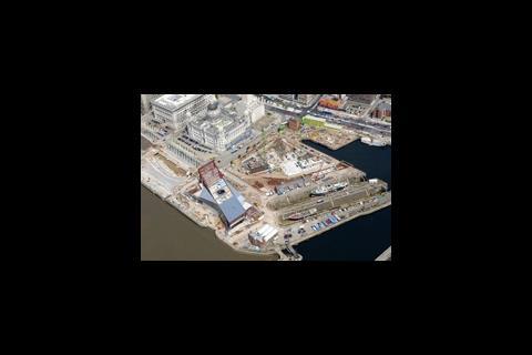 Liverpool's Mann Island site, HBG is the contractor